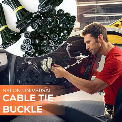Cable Tie Buckle Fixed Through