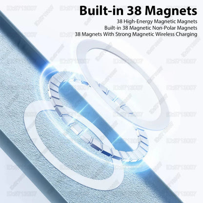 Magnetic Original Liquid Silicone Shockproof