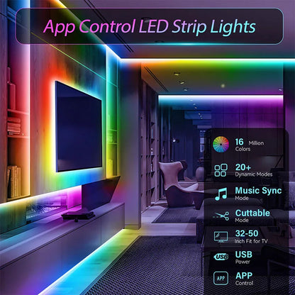 RGB LED Light Strip Lights