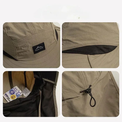 Caps Summer Wide Brim Neck