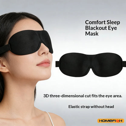 Breathable Adjustable Sleep Mask Blocks