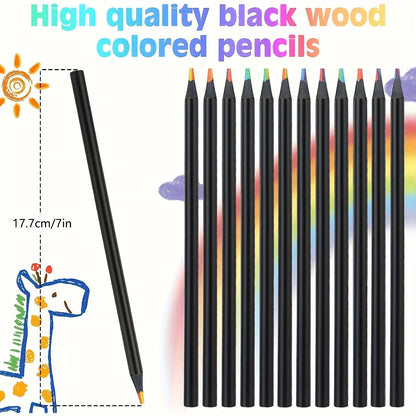 Colors Rainbow Pencils Colored Art