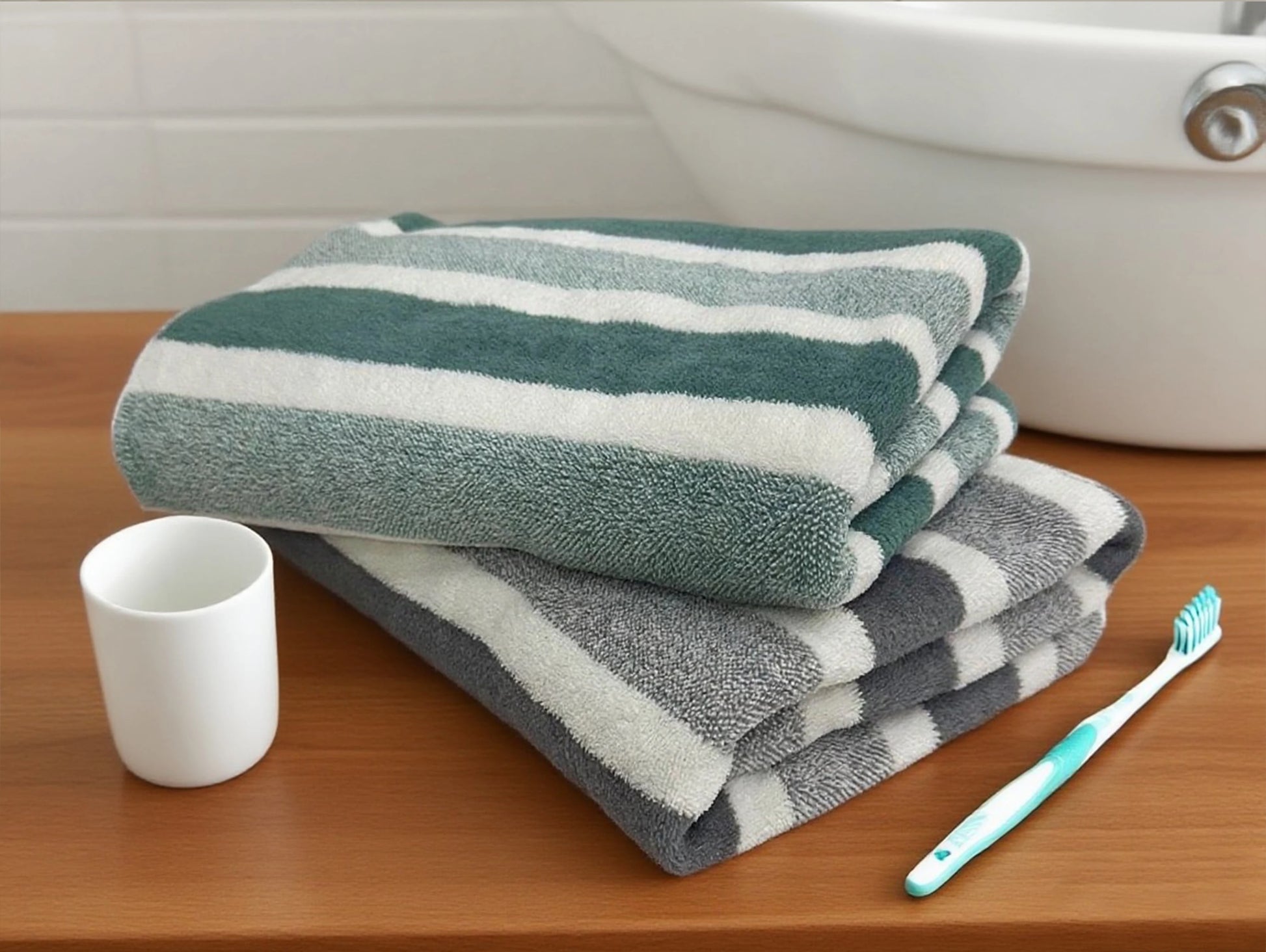 1-pack Thick Bath Towel Strong