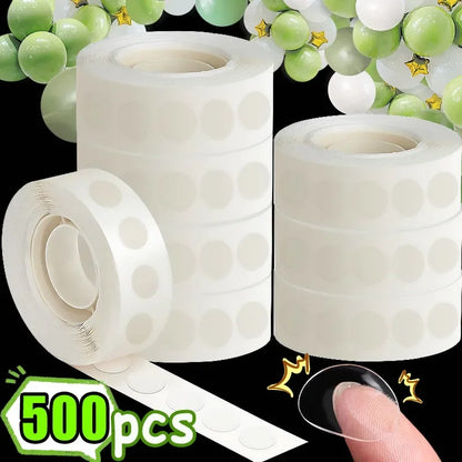Double Sided Clear Sticky Point