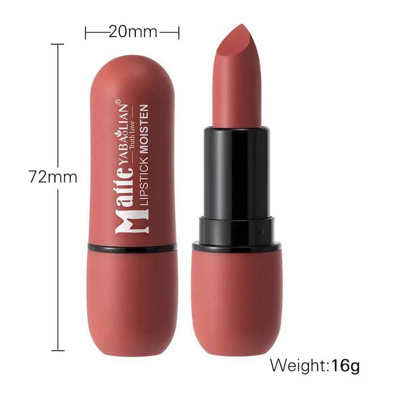 6-color Matte Lipstick Velvet Lip