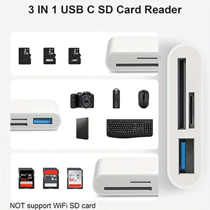 USB C SD TF Memory