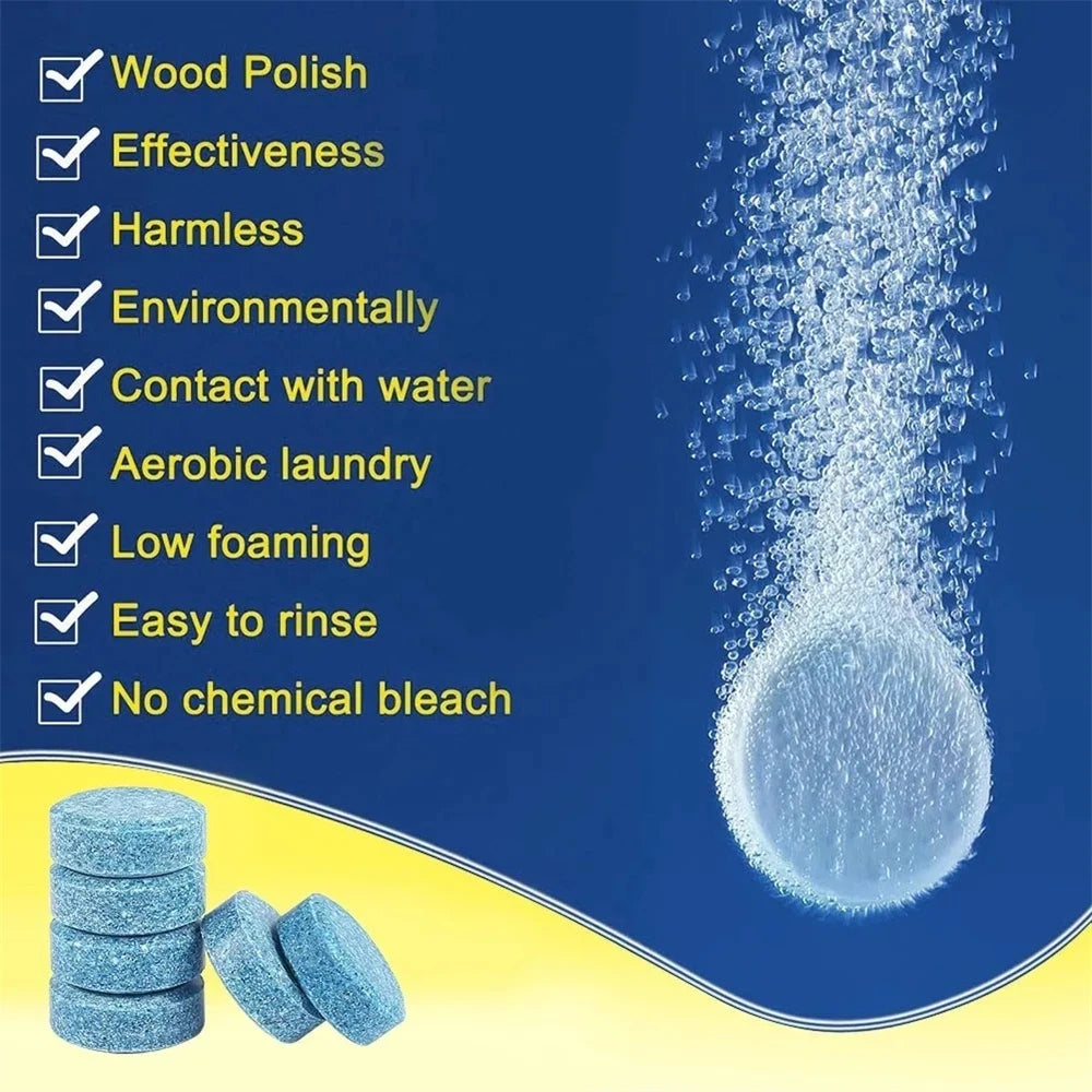 Car Windshield Cleaner Effervescent Tablet