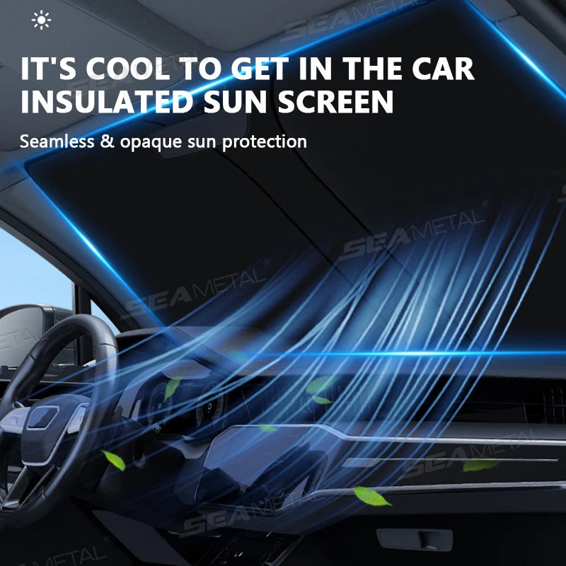 Seametal Car Windshield Sun Shade