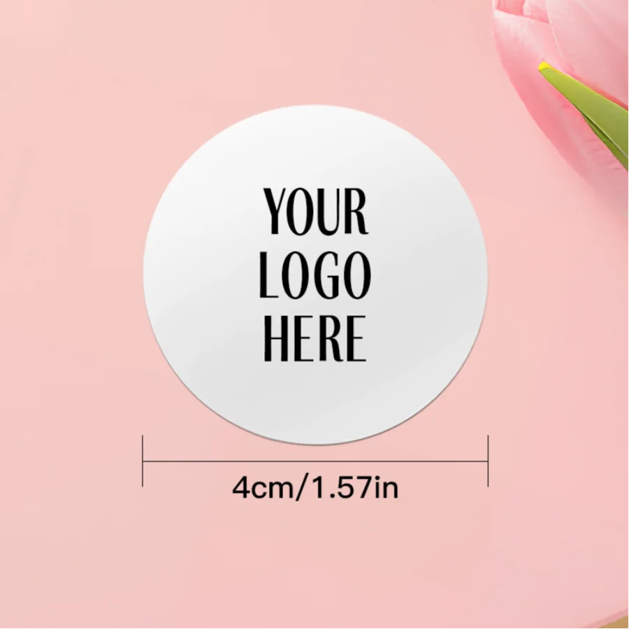 Customizable Photo Stickers Multicolor Logos