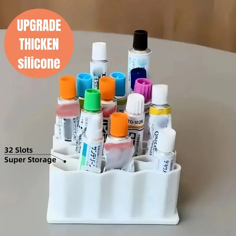Slots Ointments Stand Multi-compartment