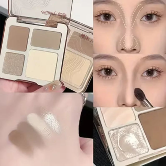 Three-dimensional Facial Four-color