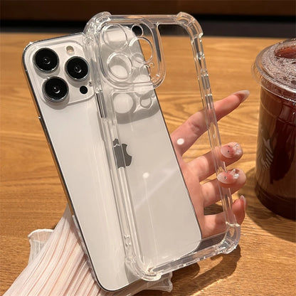 Luxury Shockproof Transparent Case X