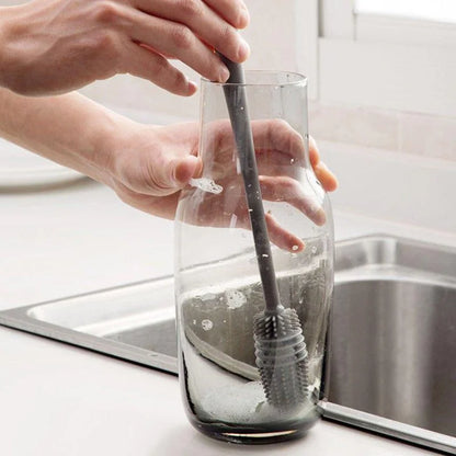 Silicone Milk Bottle Brush Cup