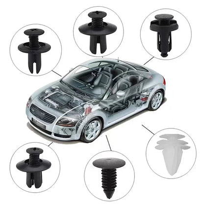 Auto Fastener Clips Kit Multi-size