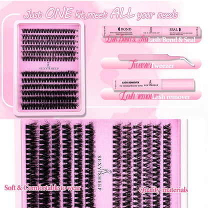 DIY Clusters Lashes 40d60d Eyelash