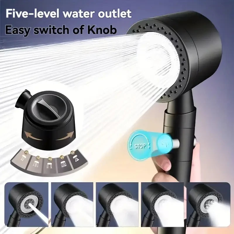 Pressure Water Saving Filter Shower