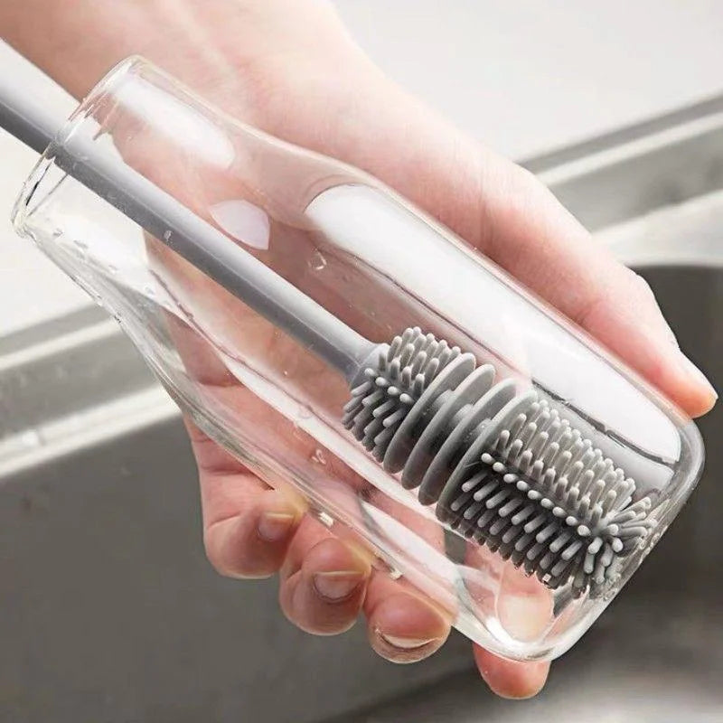 Silicone Milk Bottle Brush Cup