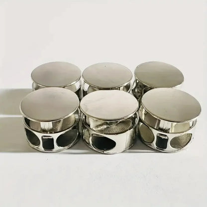 6-pack No-tie Shoelace Locks Spring-loaded