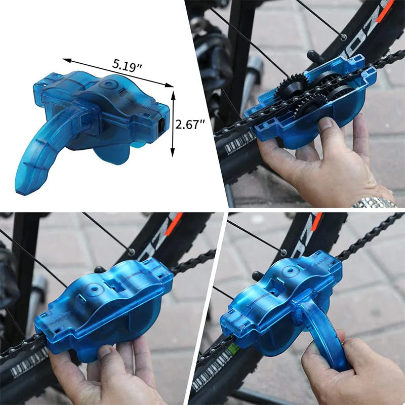 Bicycle Chain Cleaner Bike Brushes