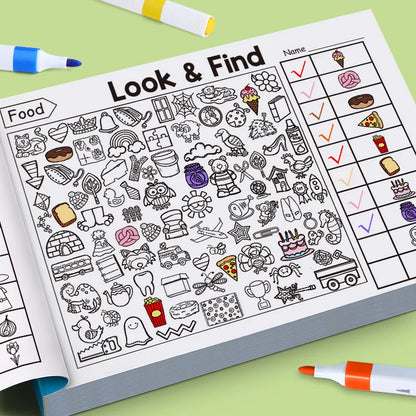 Children's Search Game Enhance Visual