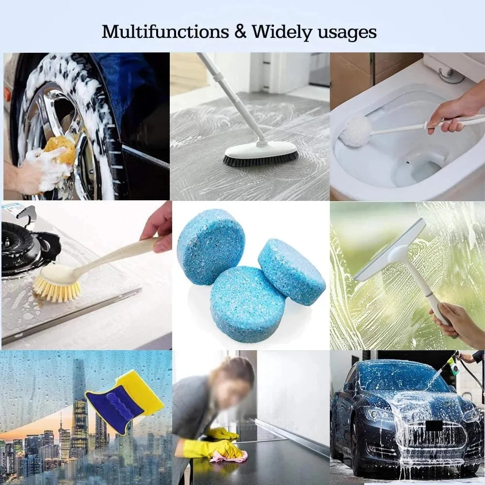 Car Windshield Cleaner Effervescent Tablet