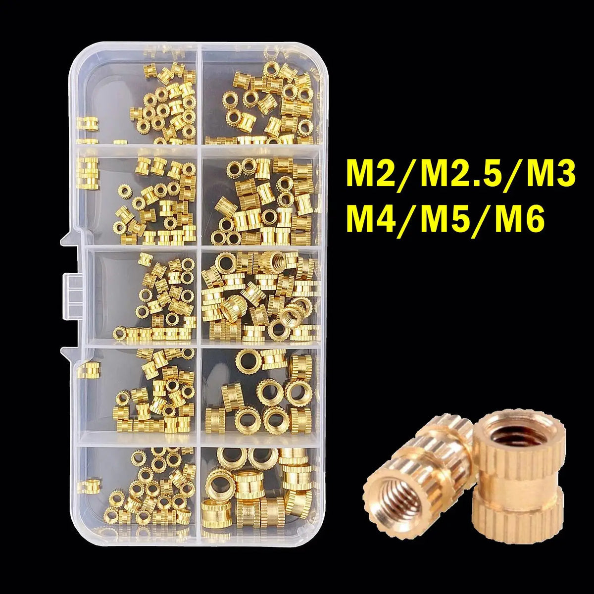 Brass Heat Insert Nut Melt