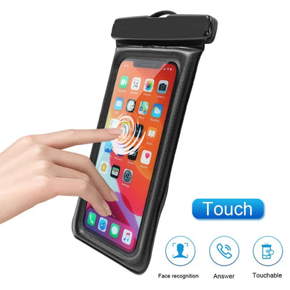PVC Transparent Waterproof Phone Pouch