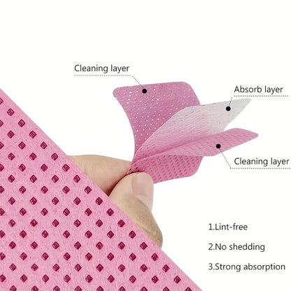 Lint-free Nail Wipes Absorbent Removing