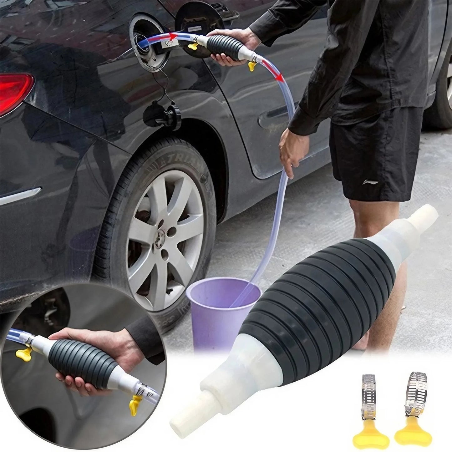 Car Fuel Hand Primer Pump