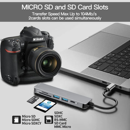 USB C Hub Hdmi-compatible Type