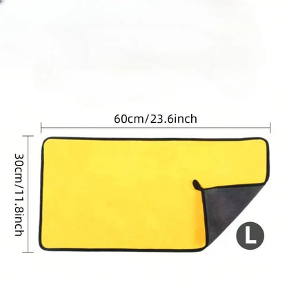 30x60cm Microfiber Car Cleaning Towels