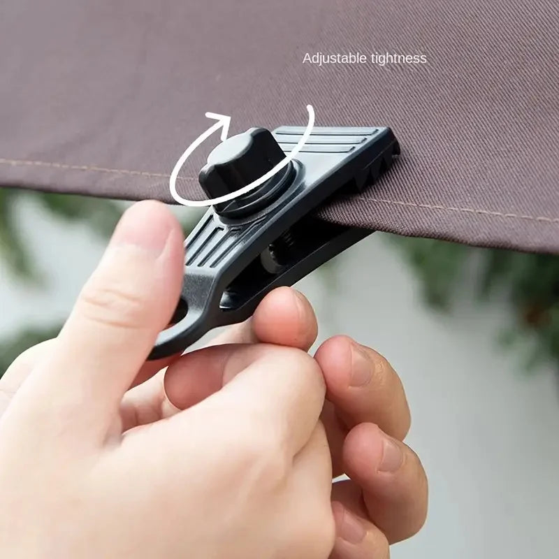 10-pack Tent Clips & Carabiner