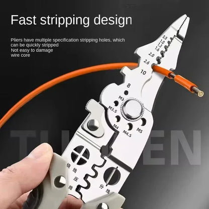 Electrician Pliers Wire Splitting Stripping