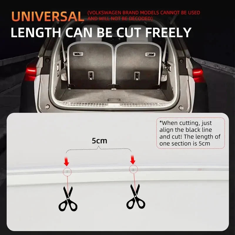 Car Brightness Trunk Lighting Ambient