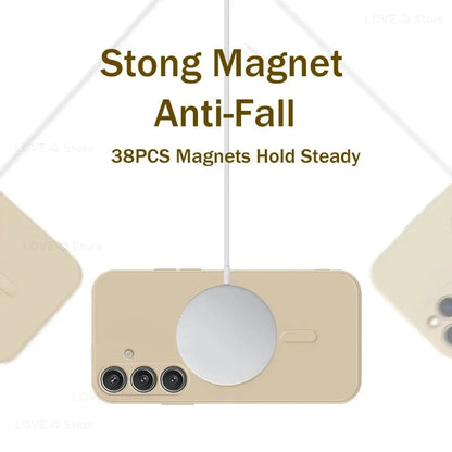 Magnetic Wireless Charge Case S