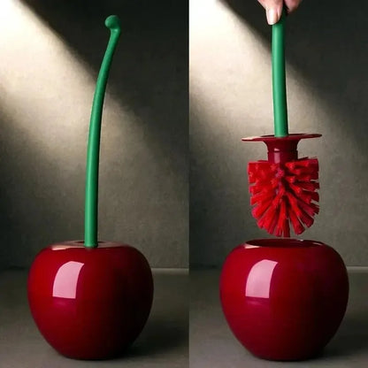 Red Toilet Brush Lovely Cherry