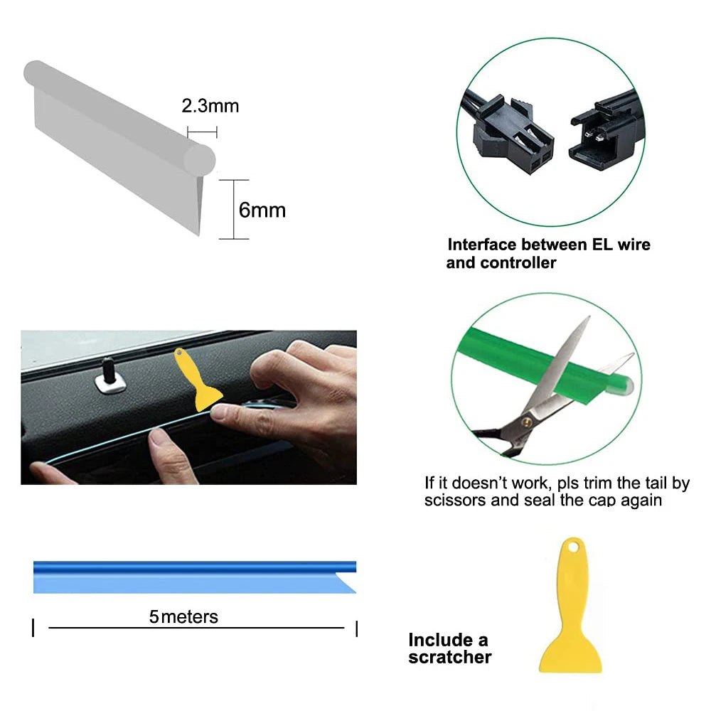 Car Interior Led Strip Light