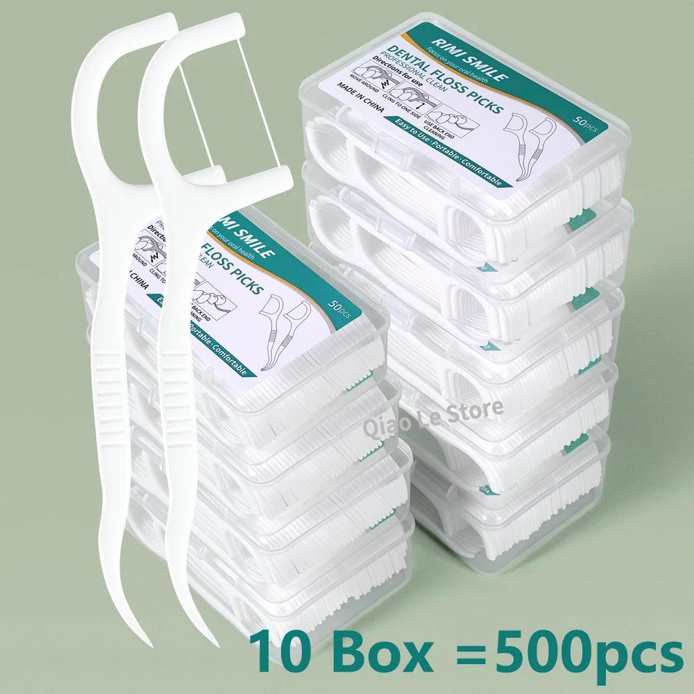 Box Disposable Dental Floss Plastic