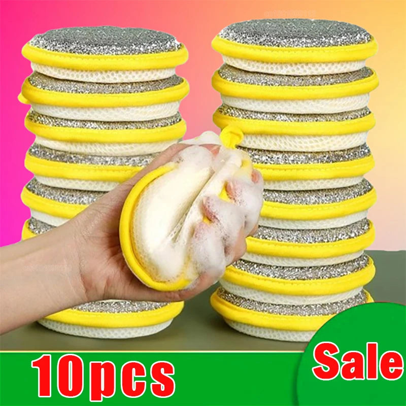 Double Side Dishwashing Sponge Dish