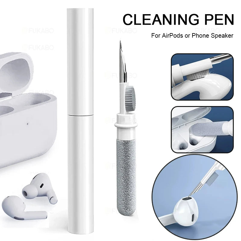 Earphone Cleaning Brush 3-in-1