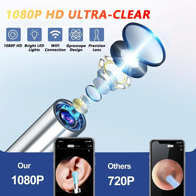 Visual Ear Wax Cleaner Camera