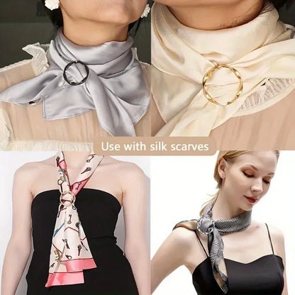 Metal Round Circle Clip Buckle