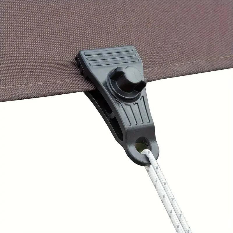 10-pack Tent Clips & Carabiner