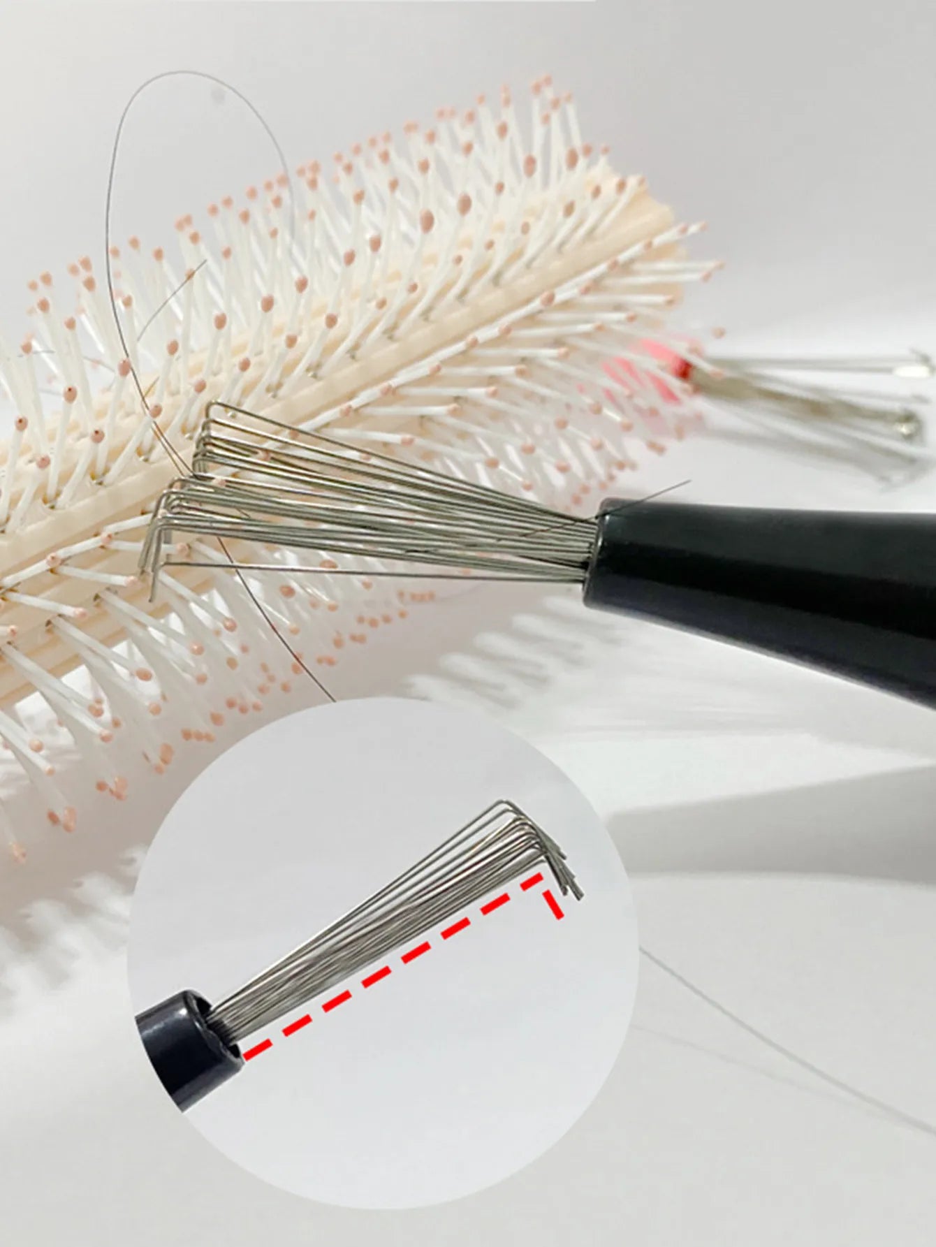 Comb Hair Brush Cleaner Plastic