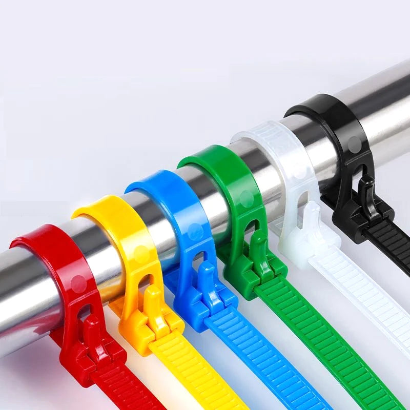 Reusable Cable Ties Lock Loop