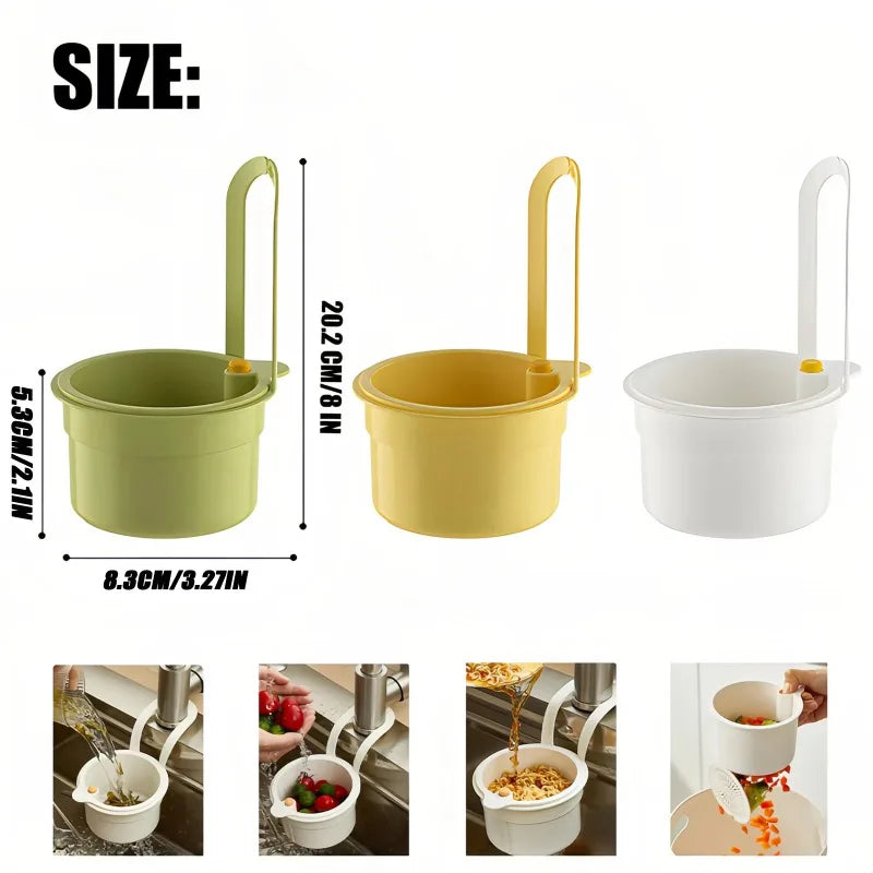 Sink Strainer Basket Faucet Hanging