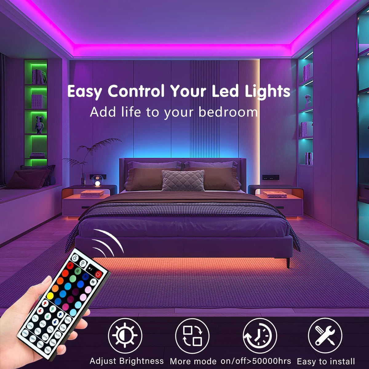 Led Strip Lights Key Remote