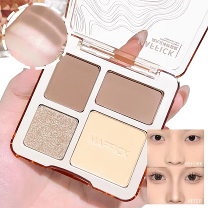 Three-dimensional Facial Four-color