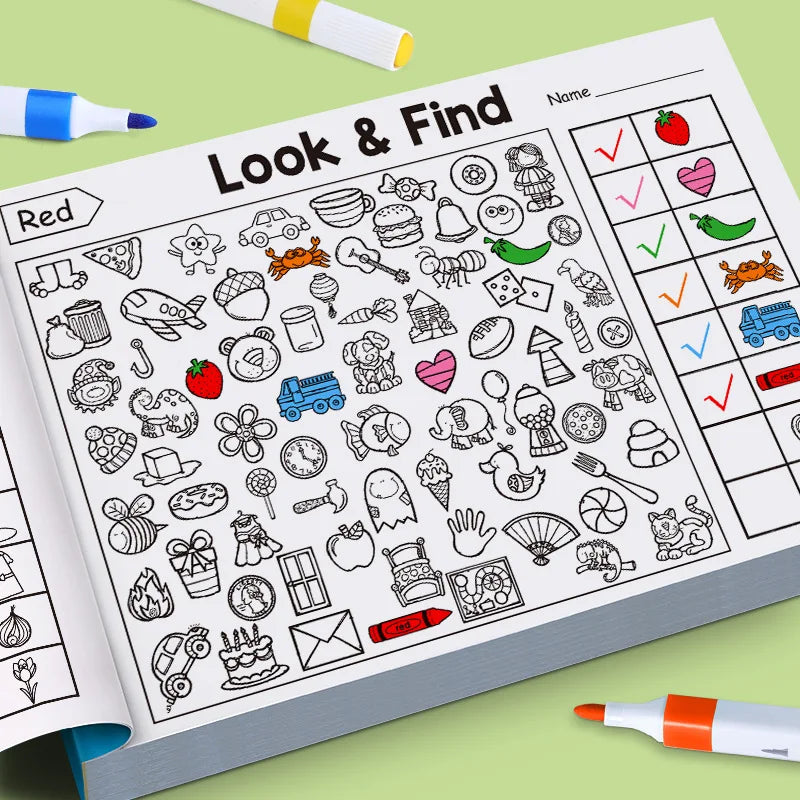 Children's Search Game Enhance Visual