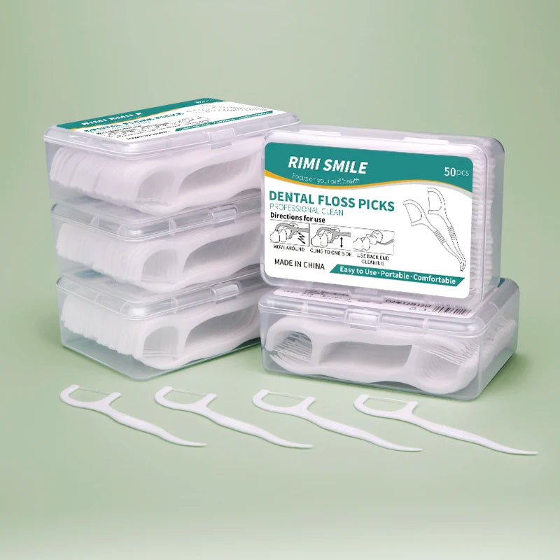 Dental Floss Sticks Oral Care